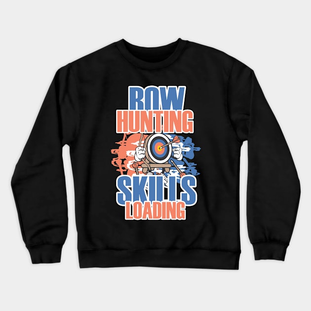 Archery target bow hunting Crewneck Sweatshirt by ShirtyLife